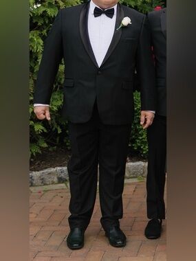 Made in Italy Statement Tuxedo & Arturo Dress Shirt (3XL)